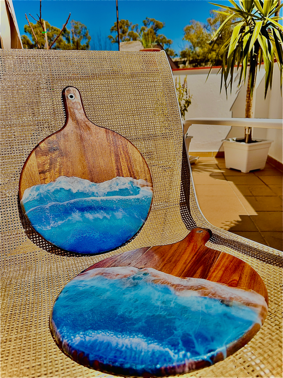 Decorative board in ocean design